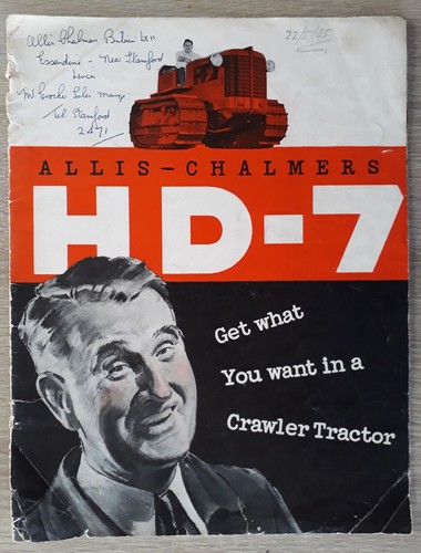 Allis chalmers crawler - chalmers,