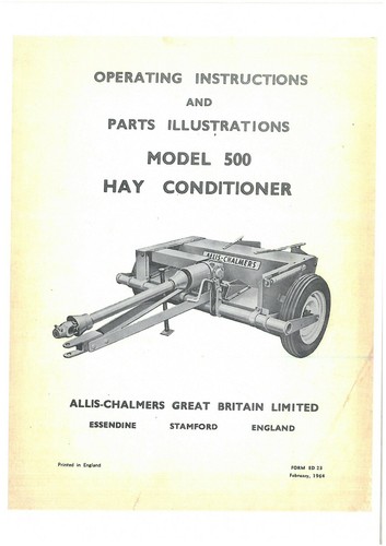 Allis chalmers model - allis,