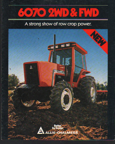 Allis chalmers 6070 2wd - "6070", &
