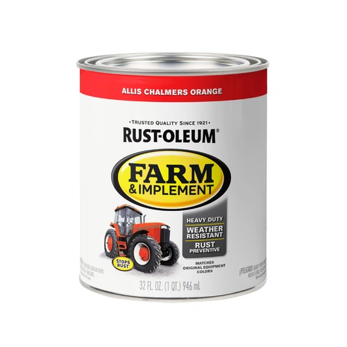 Allis chalmers orange paint - allis,