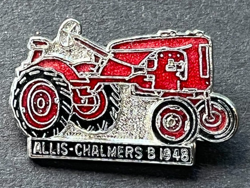 Tractor pin badge - tractor,