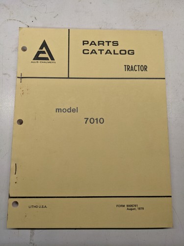 Allis chalmers repair parts - chalmers,