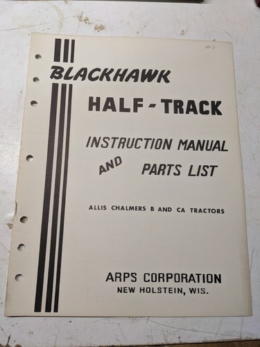 Arps tractor half track - arps, half-track