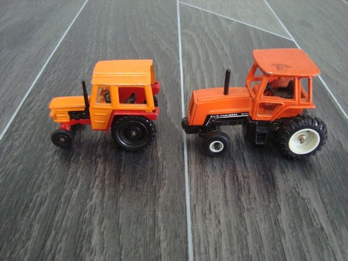 Orange farm tractors ertl - orange,