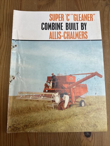 Allis chalmers super gleaner - c,