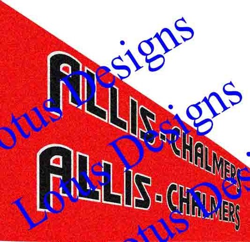 Allis chalmers tractor - 2,