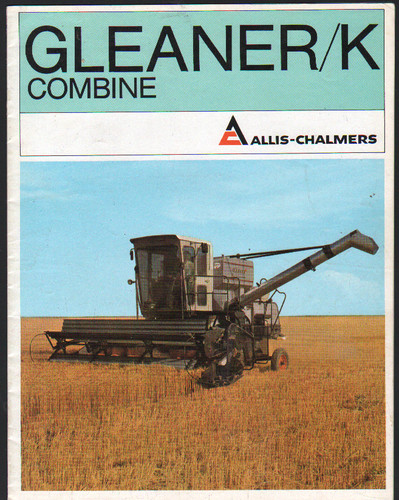 Allis chalmers gleaner - allis-chalmers, "gleaner