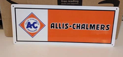 Allis chalmers metal sign - ac,