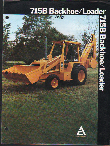 Allis chalmers 715b backhoe - allis-chalmers,