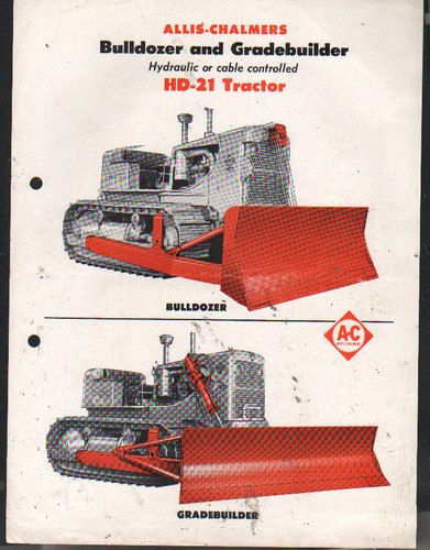 Allis chalmers 21 - allis-chalmers, "hd-21"