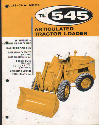 Allis chalmers 545 - "tl, 545"