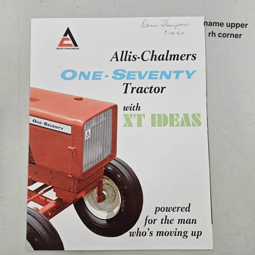 Allis chalmers 170 180 - chalmers,